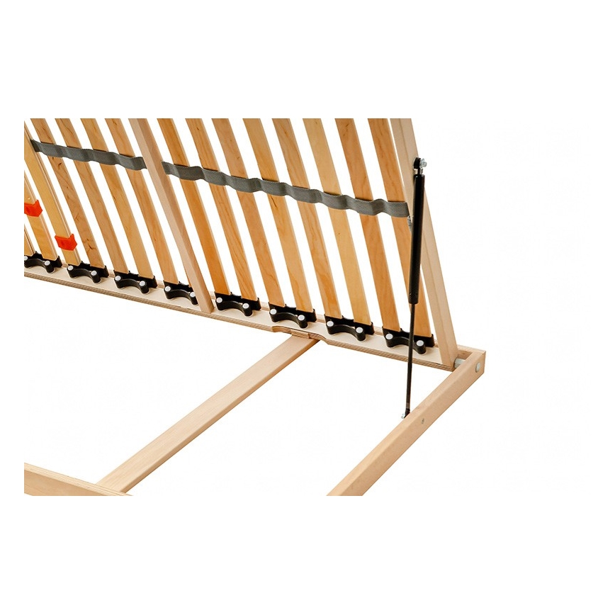 Ambiamo - Pružný lamelový rošt s bočním výklopem na písty ODENSE 90x200 cm pravý