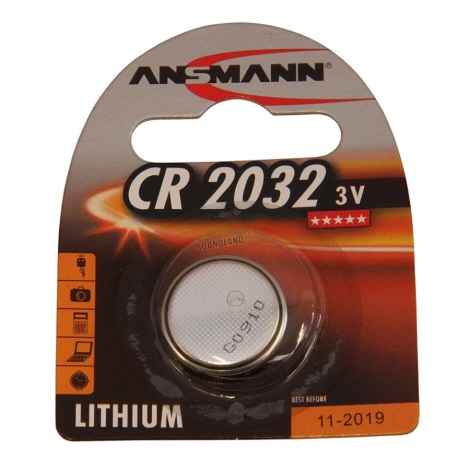 Ansmann 04674 CR 2032 Lithiová knoflíková baterie 3V BL1