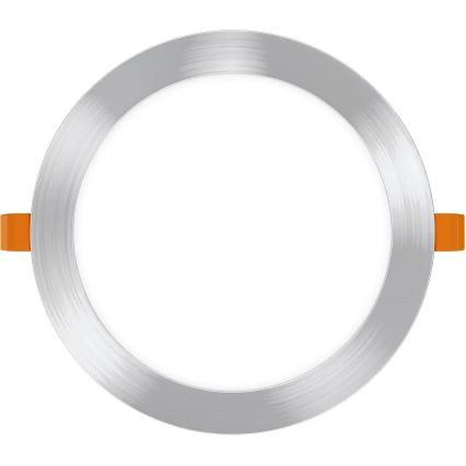 APLED - LED Koupelnové podhledové svítidlo RONDO LED/18W/230V IP40 pr. 22,5 cm matný chrom