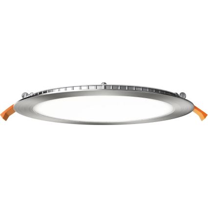 APLED - LED Koupelnové podhledové svítidlo RONDO LED/18W/230V IP40 pr. 22,5 cm matný chrom