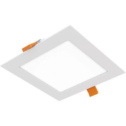 APLED - LED Koupelnové podhledové svítidlo SQUARE LED/12W/230V IP40 17x17 cm bílá
