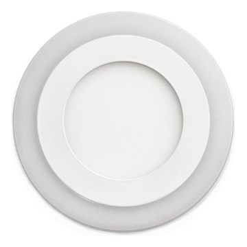 APLED - LED Koupelnové podhledové svítidlo RONDO DUO LED/4W + LED/12W/230V IP41 3000/4000K pr. 19,5 cm bílá