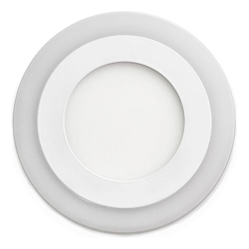 APLED - LED Koupelnové podhledové svítidlo RONDO DUO LED/4W + LED/12W/230V IP41 3000/4000K pr. 19,5 cm bílá