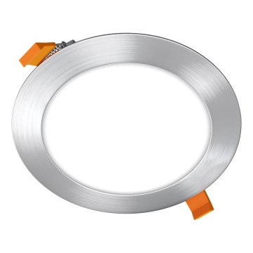 APLED - LED Koupelnové podhledové svítidlo RONDO LED/12W/230V IP40 pr. 17 cm matný chrom