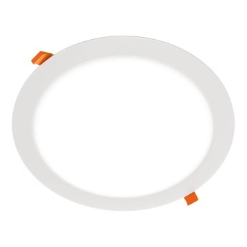 APLED - LED Koupelnové podhledové svítidlo RONDO LED/24W/230V IP40 pr. 30 cm bílá