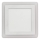 APLED - LED Koupelnové podhledové svítidlo SQUARE DUO LED/4W + LED/12W/230V IP41 3000/4000K 19,5x19,5 cm bílá