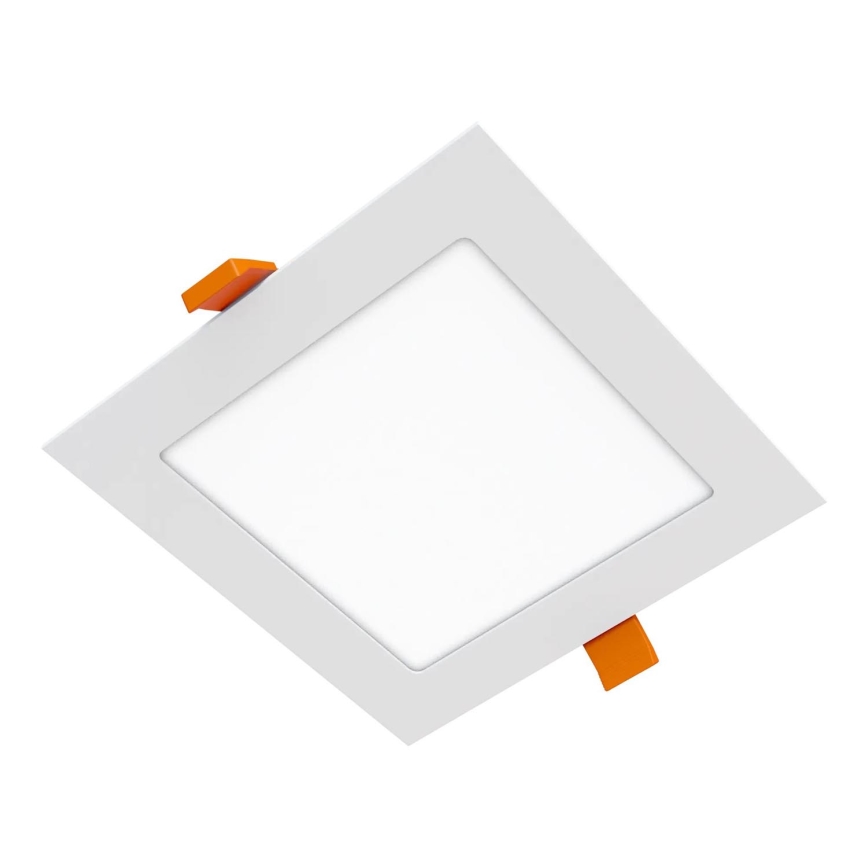 APLED - LED Koupelnové podhledové svítidlo SQUARE LED/12W/230V IP40 17x17 cm bílá