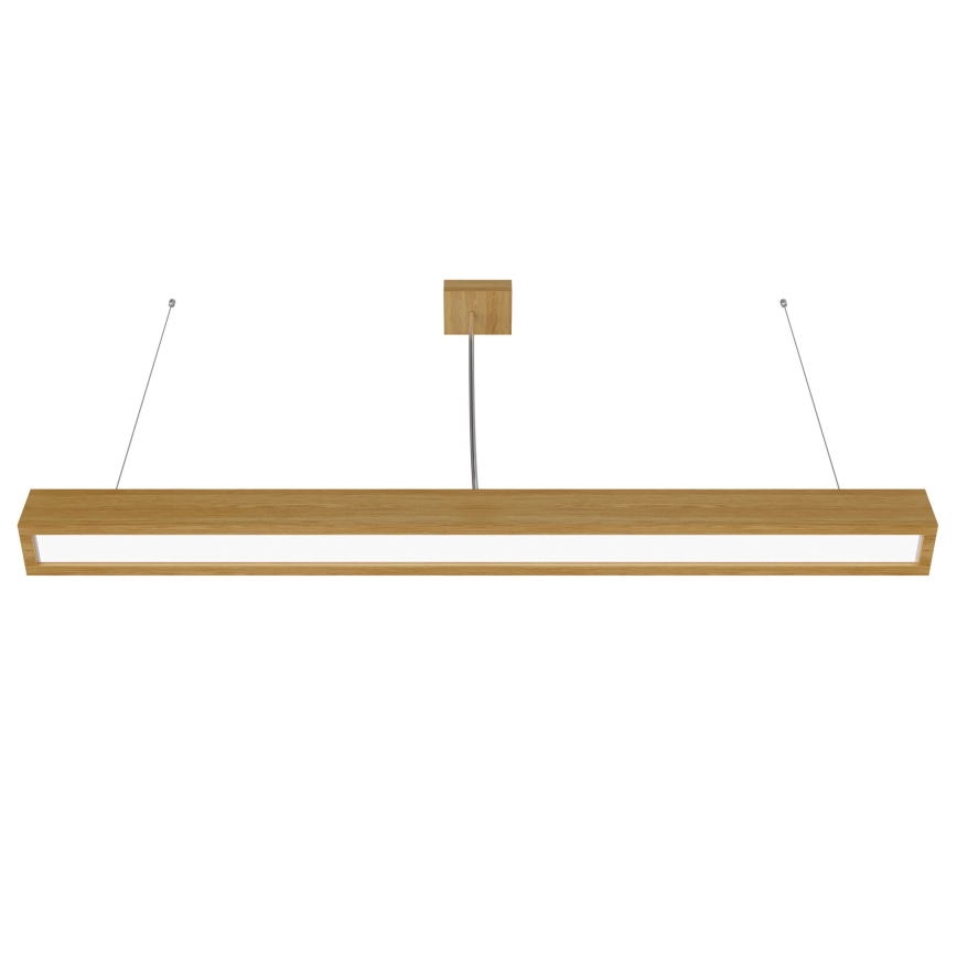 APLED - LED Lustr na lanku LOOK LED/36W/230V 4000K 120 cm dub