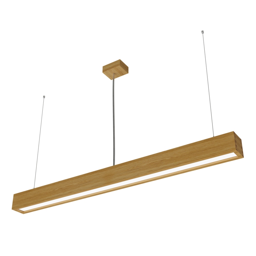 APLED - LED Lustr na lanku LOOK LED/36W/230V 4000K 120 cm dub