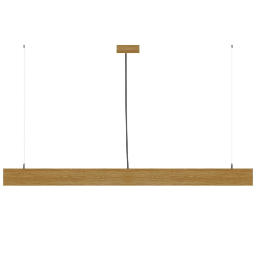 APLED - LED Lustr na lanku LOOK LED/36W/230V 4000K 120 cm dub