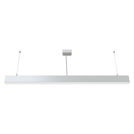 APLED - LED Lustr na lanku LOOK LED/46W/230V 4000K 120 cm stříbrná