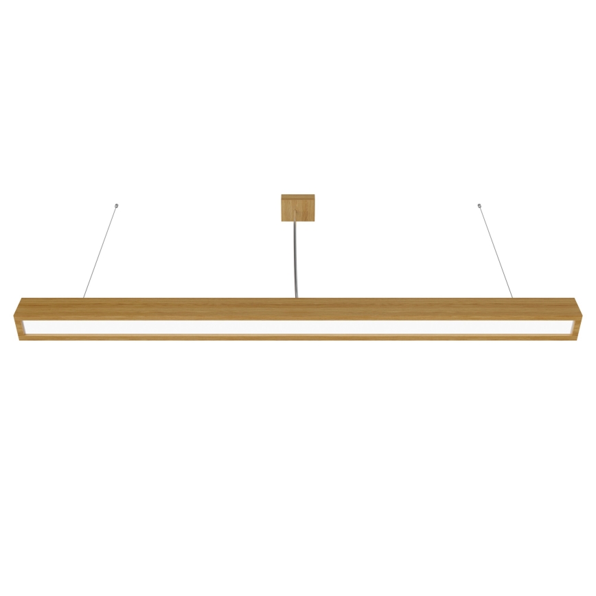 APLED - LED Lustr na lanku LOOK LED/48W/230V 4000K 150 cm dub