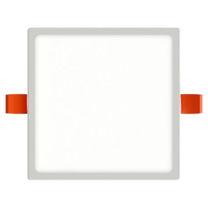 APLED - LED Podhledové svítidlo SQUARE SLIM LED/16W/230V 14,5x14,5 cm bílá