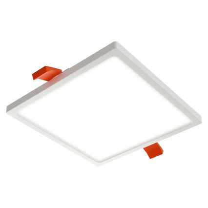 APLED - LED Podhledové svítidlo SQUARE SLIM LED/16W/230V 14,5x14,5 cm bílá