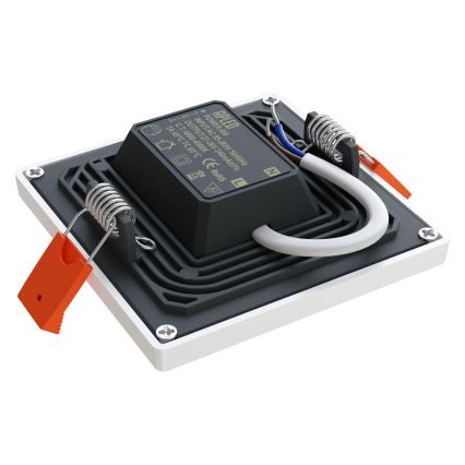 APLED - LED Podhledové svítidlo SQUARE SLIM LED/8W/230V 9x9 cm bílá
