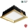 APLED - LED Podhledové svítidlo SQUARE WOODLINE LED/12W/230V 4000K 17x17 cm borovice masiv