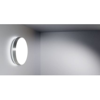 APLED - LED Stropní svítidlo se senzorem LENS PP TRICOLOR LED/18W/230V IP44 2700 - 6500K 1210lm