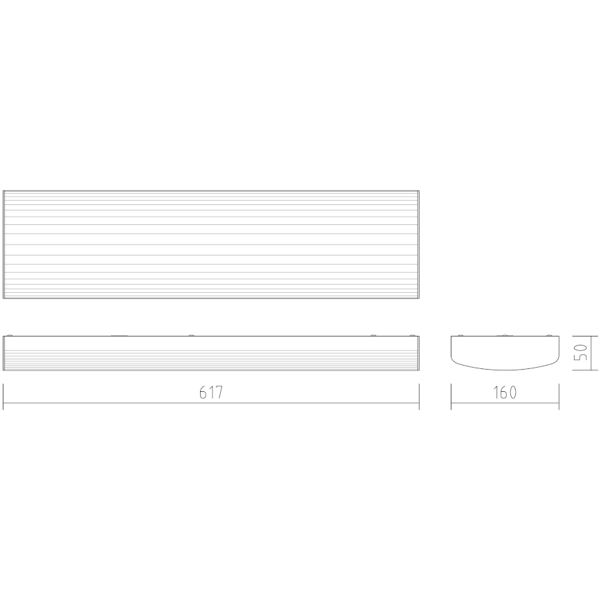 APLED - LED Zářivkové svítidlo EeL LED/18W/230V 4000K 2000lm