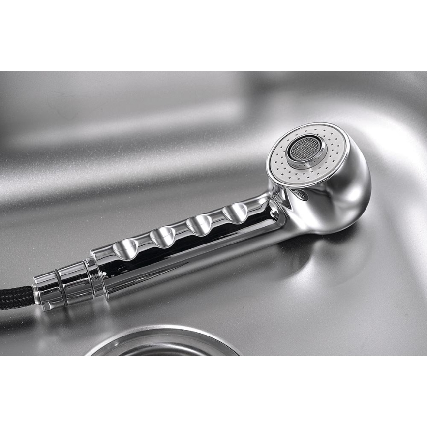 Aqualine - Dřezová baterie KASIOPEA 20 cm lesklý chrom