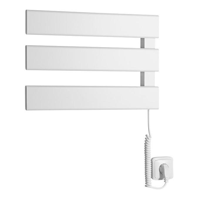 Aqualine - Elektrický sušák na ručníky ELVIS 50W/230V 34,2 cm bílá pravá