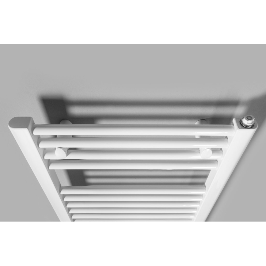 Aqualine - Koupelnový elektrický radiátor DIRECT-E 400W/230V 96 cm bílá rovný