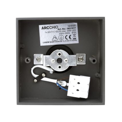 Arcchio - LED Bodové svítidlo MABEL 1xGU10/ES111/11,5W/230V