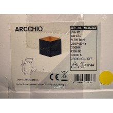 Arcchio - LED Venkovní nástěnné svítidlo ALIMA LED/8W/230V IP44