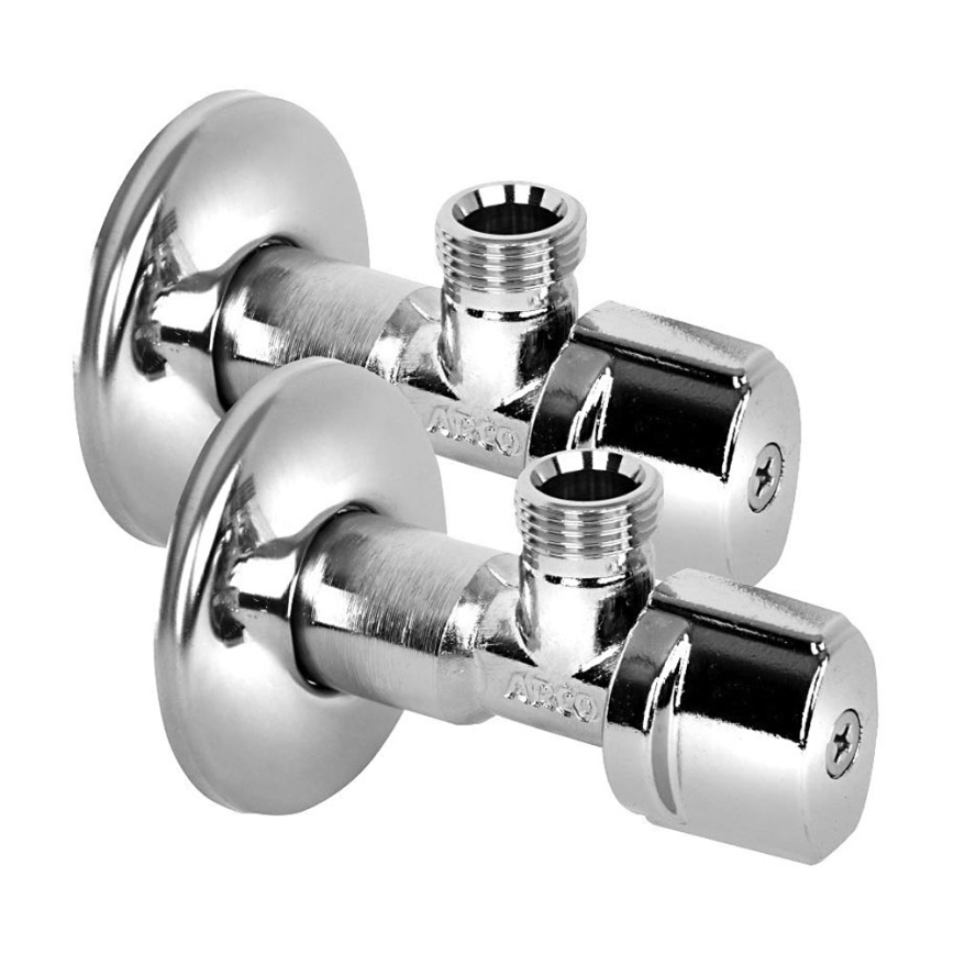 Arco - Rohový ventil ARCO A-80 2 ks lesklý chrom