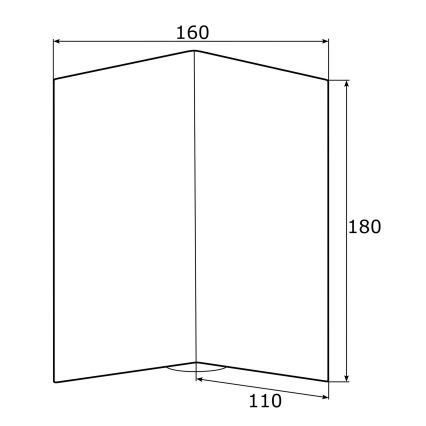 Argon 0918 - Nástěnné svítidlo SKIATOS 2xGU10/5W/230V