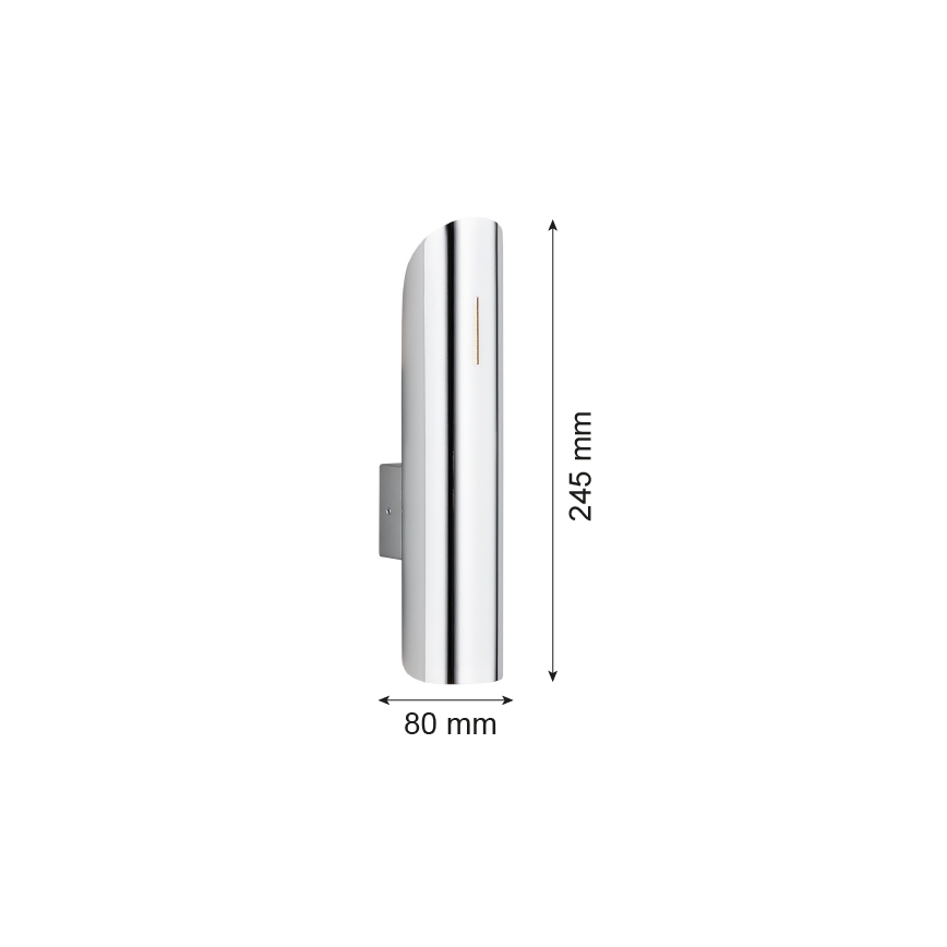 Argon 1038 - Nástěnné svítidlo AKRON 2xG9/5W/230V