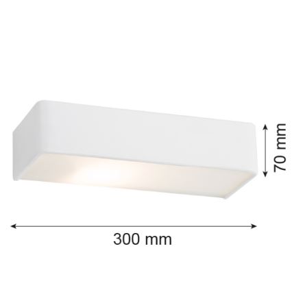 Argon 3072 - Nástěnné svítidlo RODAN 1xE27/15W/230V
