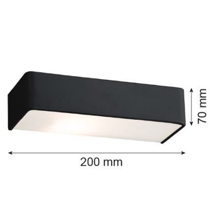 Argon 3079 - Nástěnné svítidlo RODAN 1xE27/15W/230V