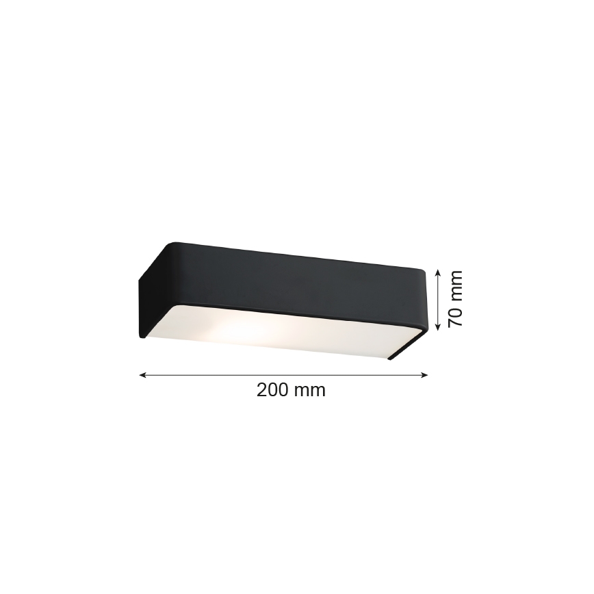 Argon 3079 - Nástěnné svítidlo RODAN 1xE27/15W/230V
