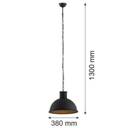 Argon 3191 - Lustr EUFRAT 1xE27/60W/230V
