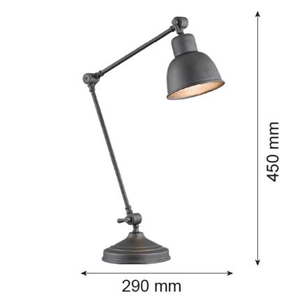 Argon 3195 - Stolní lampa EUFRAT 1xE27/15W/230V