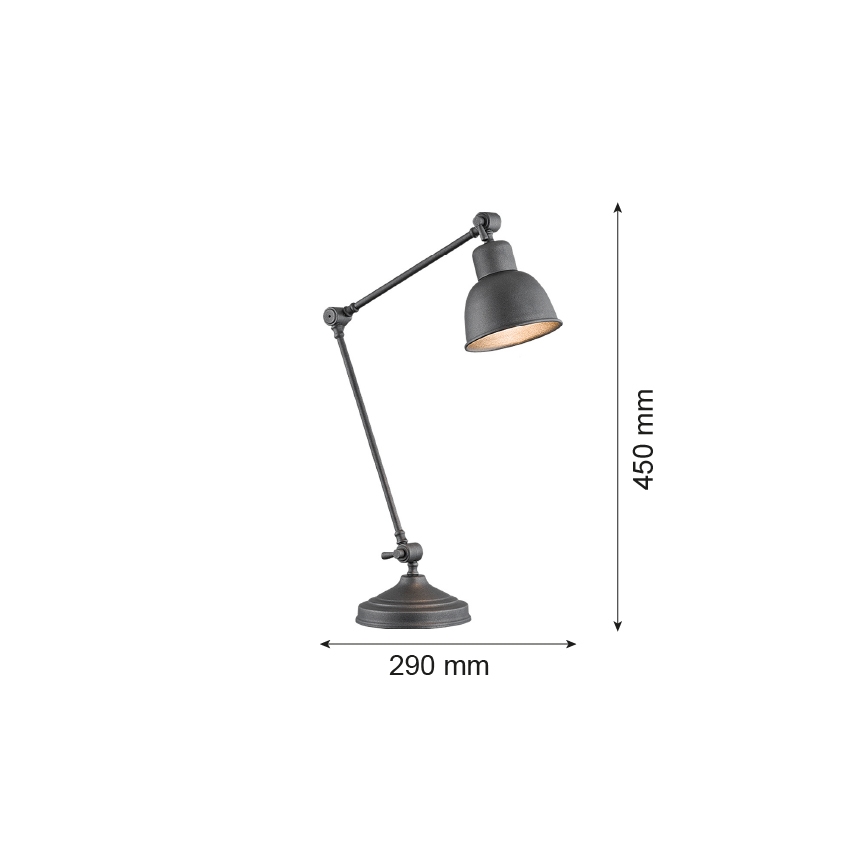Argon 3195 - Stolní lampa EUFRAT 1xE27/15W/230V