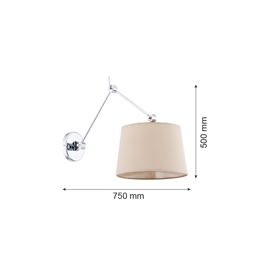 Argon 3546 - Nástěnné svítidlo ZAKYNTOS 1xE27/60W