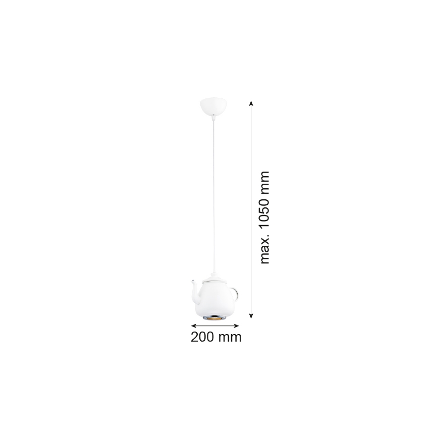 Argon 3650 - Závěsné svítidlo JAMAJKA 1xGU10/50W/230V