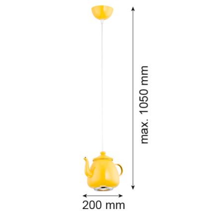 Argon 3651 - Závěsné svítidlo JAMAJKA 1xGU10/50W/230V