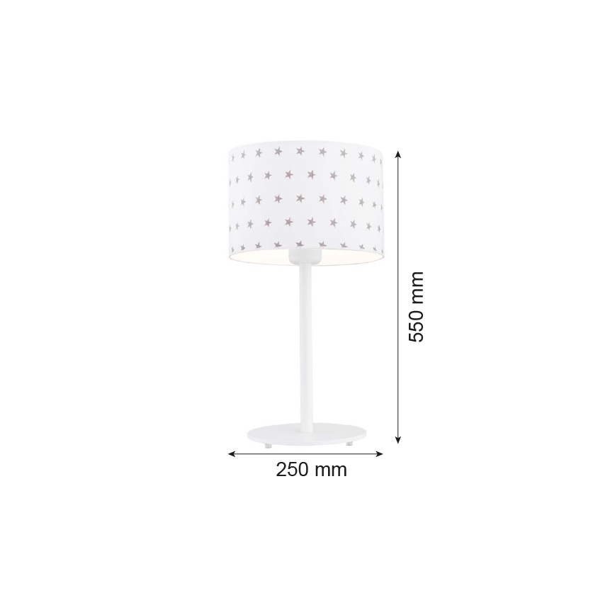 Argon 4125 - Stolní lampa MAGIC 1xE27/15W/230V bílá