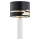 Argon 4232 - Stolní lampa ALMADA 1xE27/15W/230V černá/bílá/mosaz
