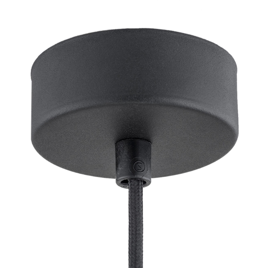 Argon 4688 - Lustr na lanku BEVERLY 1xE27/15W/230V černá/lesklý chrom