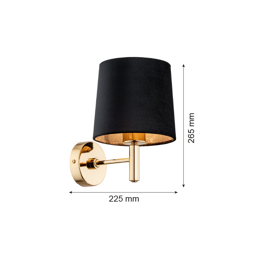 Argon 4729 - Nástěnné svítidlo PONTE 1xE27/15W/230V