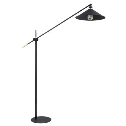 Argon 4732 - Stojací lampa NASHVILLE 1xE27/15W/230V černá