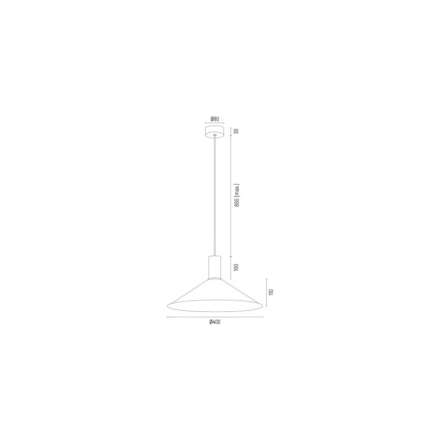 Argon 4911 - Lustr na lanku MINORI 1xE27/15W/230V bílá/zlatá