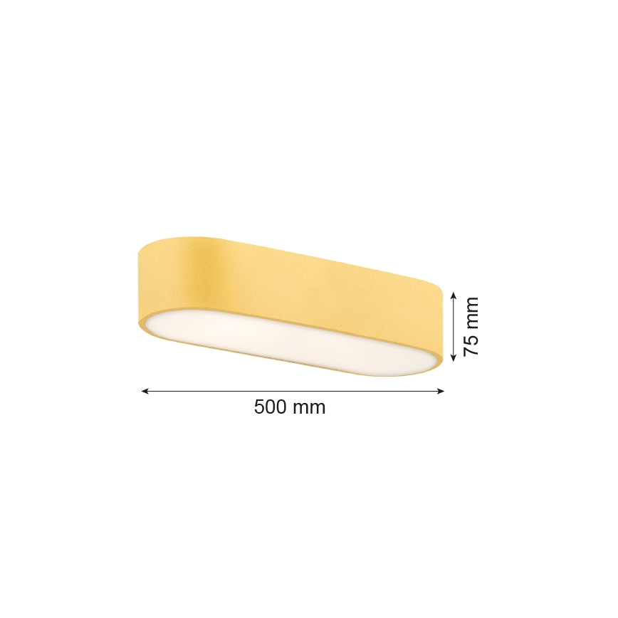 Argon 6005 - Stropní svítidlo TONI 3xE27/15W/230V zlatá