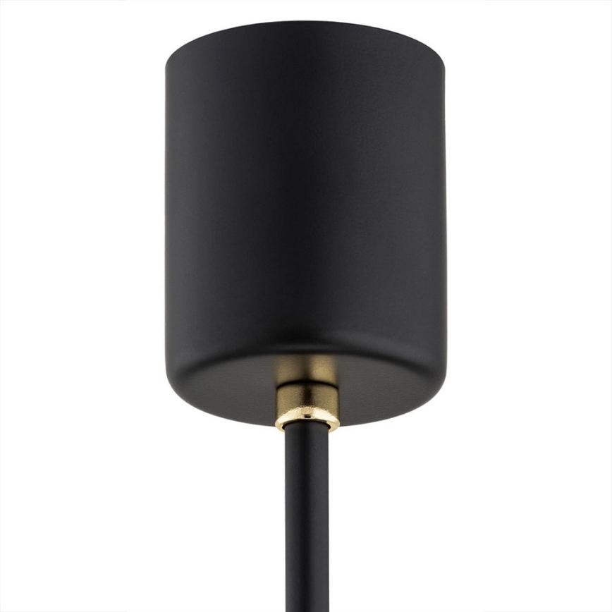 Argon 6143 - Lustr na tyči CAMELOT PLUS 3xE27/15W/230V černá/bílá/zlatá