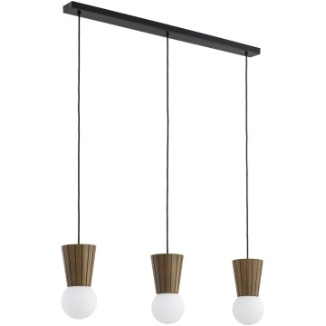 Argon 6358 - Koupelnový lustr na lanku VOLANTE 3xG9/6W/230V IP44 hnědá