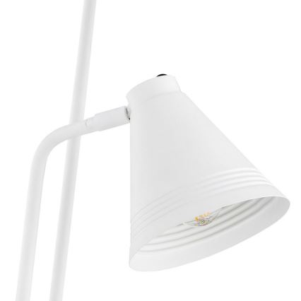 Argon 7076 - Stojací lampa AVALONE 2xE27/15W/230V bílá