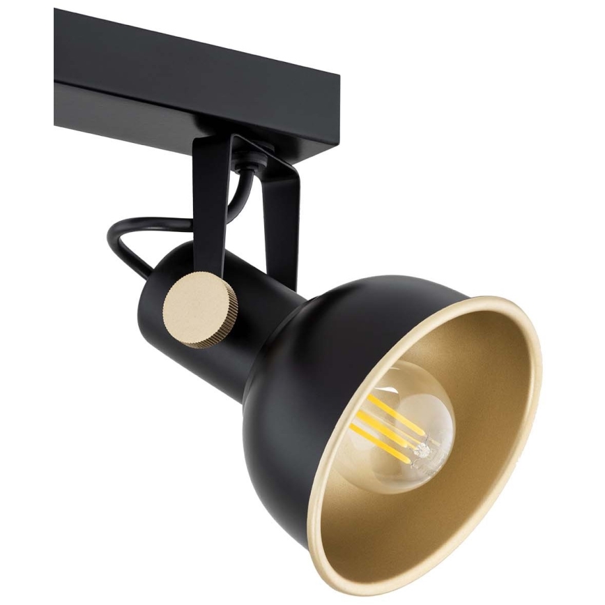 Argon 7142 - Bodové svítidlo LENORA 2xE14/7W/230V černá